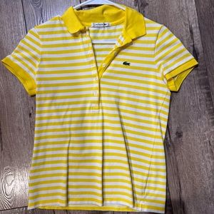 Lacoste women’s polo.
